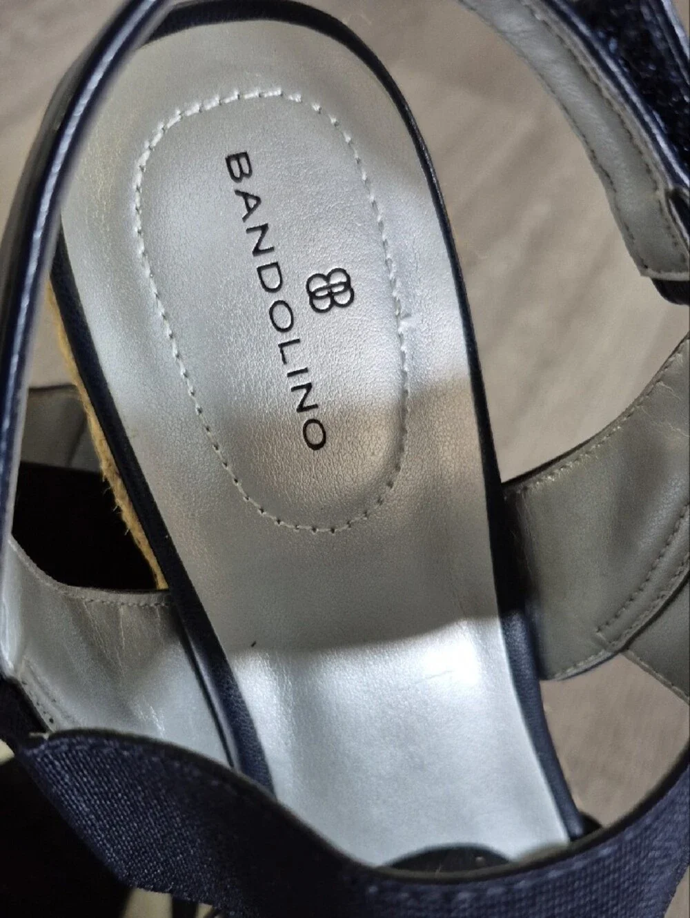 Bandolino blue wedge